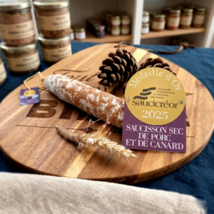 Saucisson sec au Canard