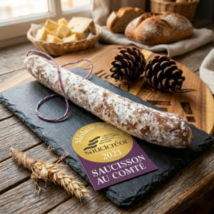 Saucisson sec au Comté AOP