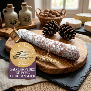 Saucisson sec au Sanglier