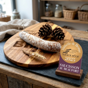 Saucisson sec au Beaufort