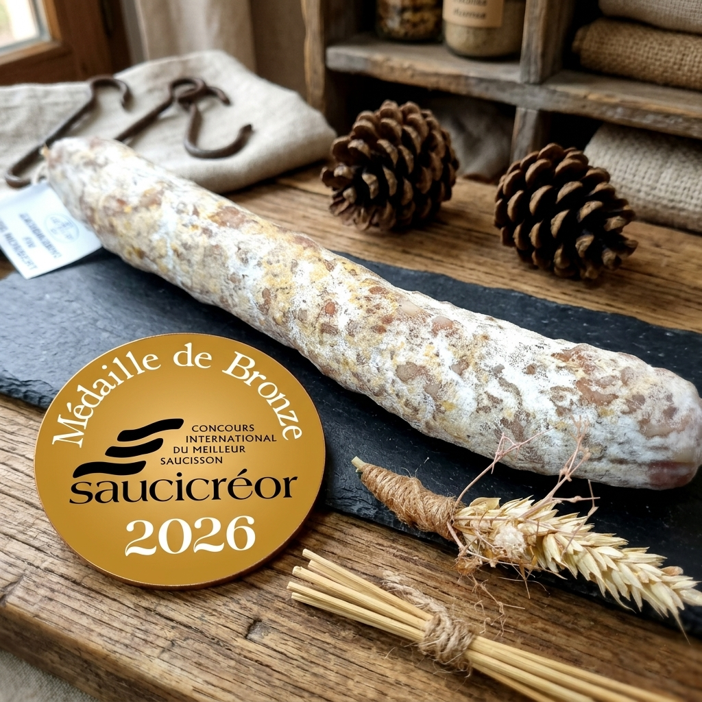 Saucisson sec au Camembert