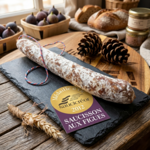 Saucisson sec aux figues