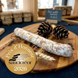 Saucisson sec au St Nectaire