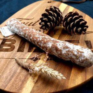 Saucisson sec au Brie et ail noir 180g - Goût exceptionnel du Terroir d’Auvergne