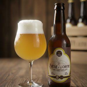 Bière blonde BIO à l'Ortie 5,5° artisanale 33cl – Fraîcheur du terroir