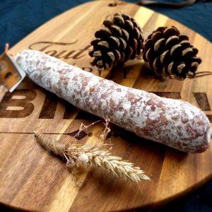 Saucisson sec au Sanglier 180g - Goût exceptionnel du Terroir d’Auvergne