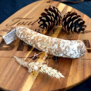 Saucisson sec au Vin et échalotes 180g - Goût exceptionnel du Terroir d’Auvergne