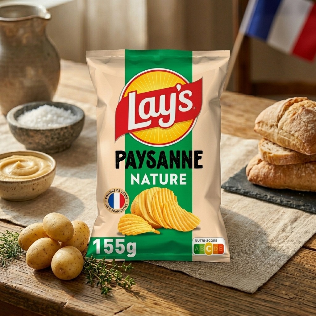 Chips paysanne nature Lay's