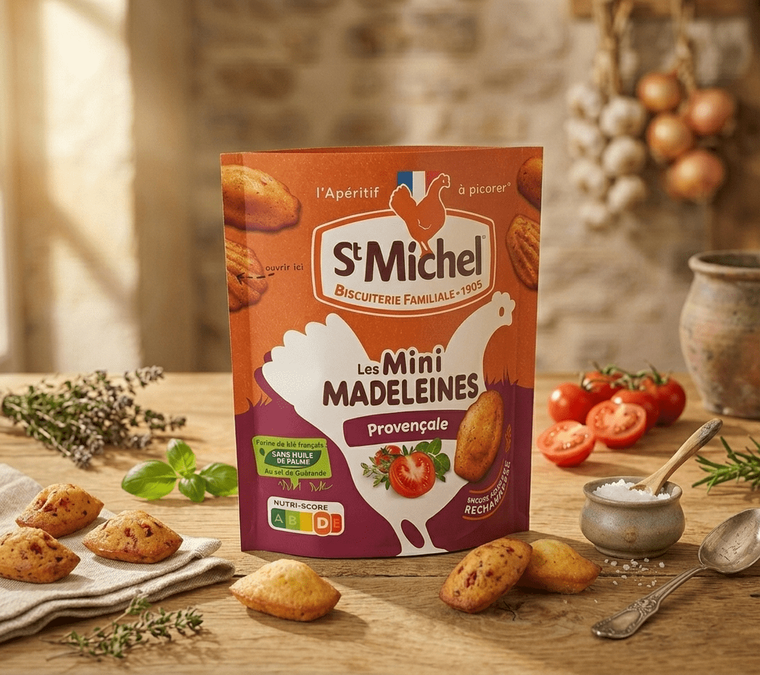 Mini madeleines Provencale