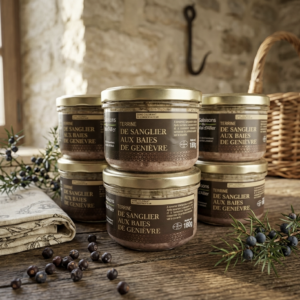 Terrine de sanglier aux baies de genièvre - 180g