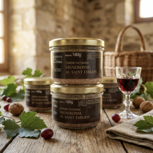 Terrine paysanne vigneronne au Saint Émilion - 180g