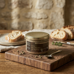 Terrine de canard au poivre vert - 180g