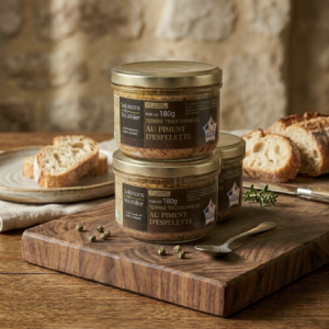 Terrine traditionnelle au piment d'Espelette - 180g
