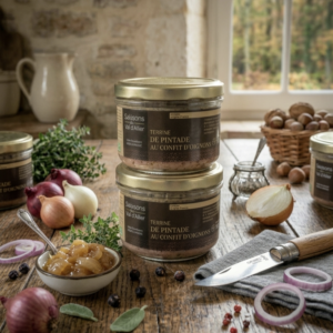 Terrine de pintade au confit d'oignons - 180g