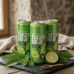 Thé glacé Fuze tea Citron vert menthe - 33cl