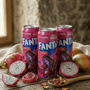 Fanta Mangue et Fruit du dragon - 33cl