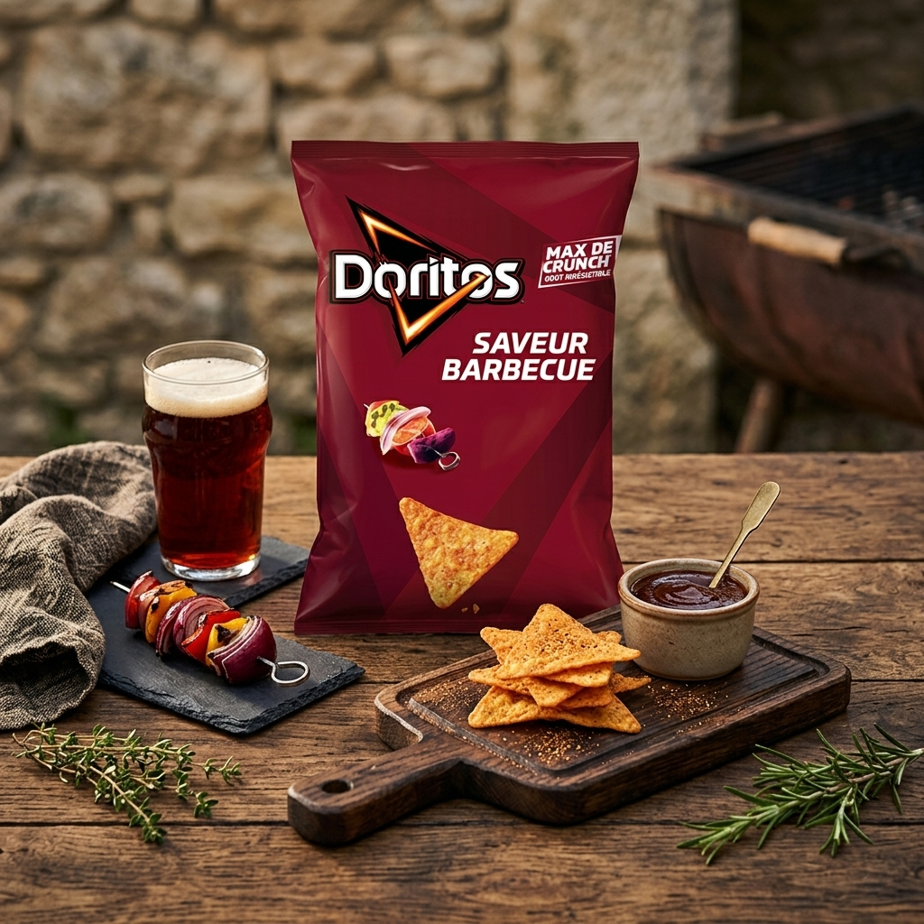 Chips Tortilla Doritos BBQ