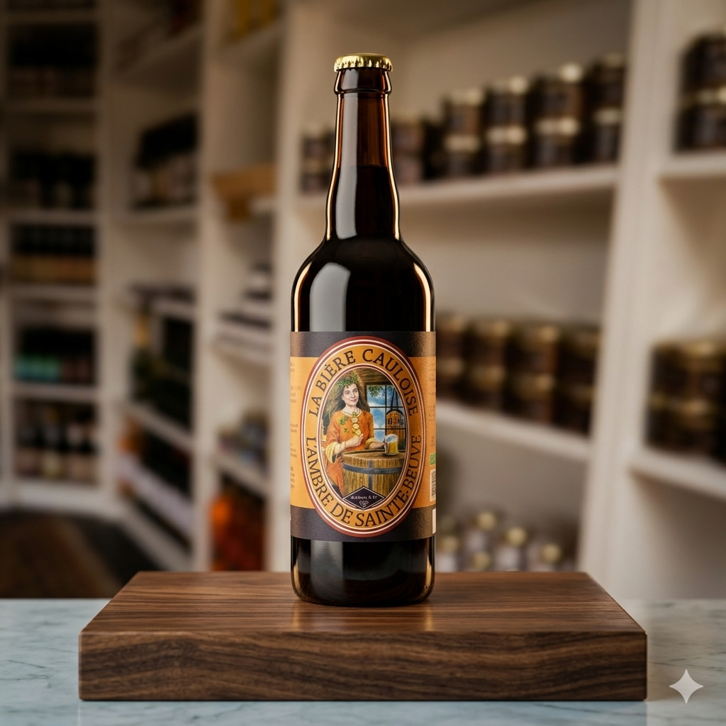 Bière ambrée BIO
