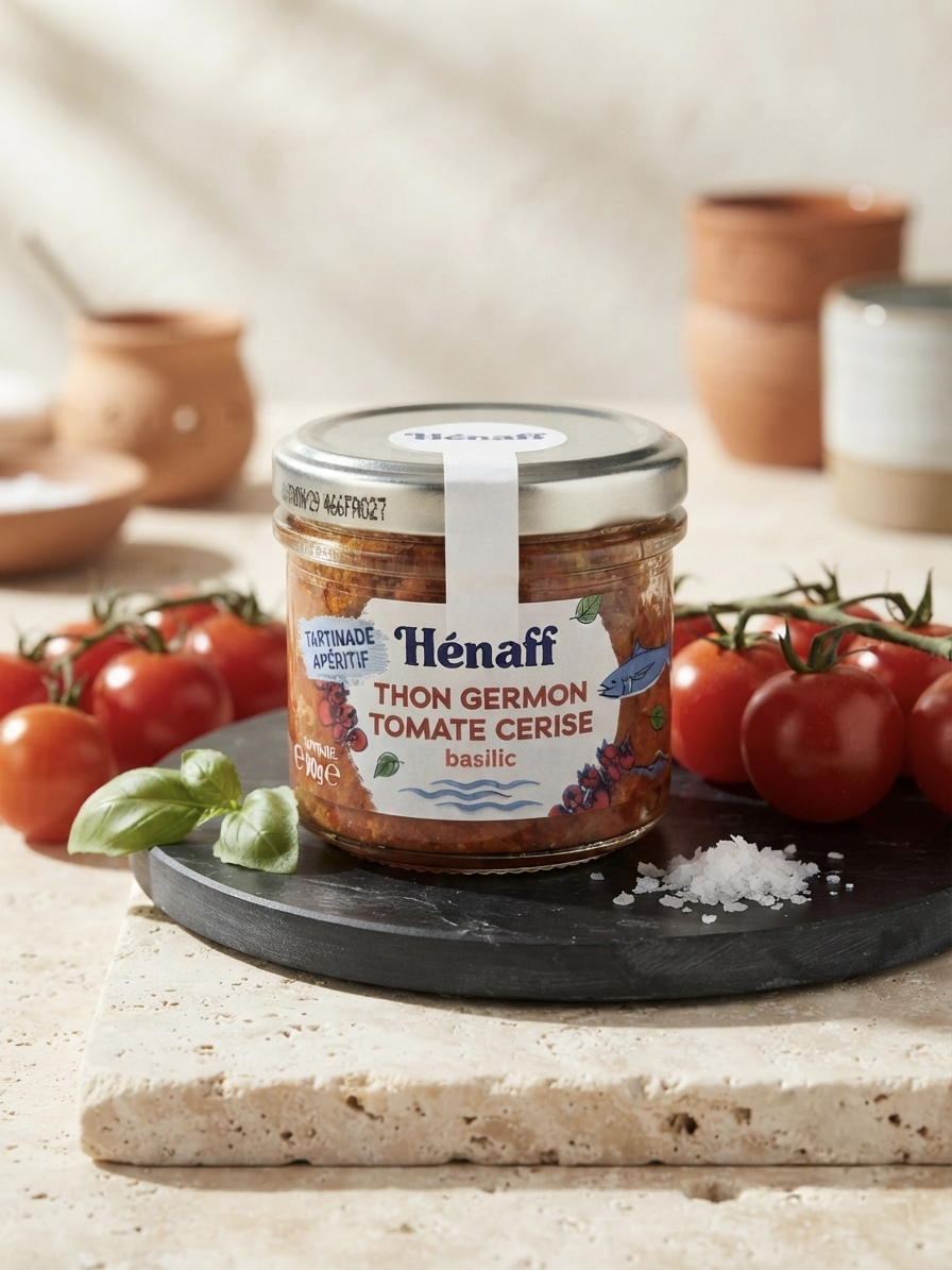 Tartinade Hénaff Thon germon et tomate